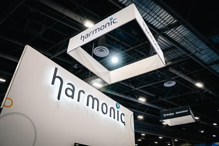 Harmonic trade show photo